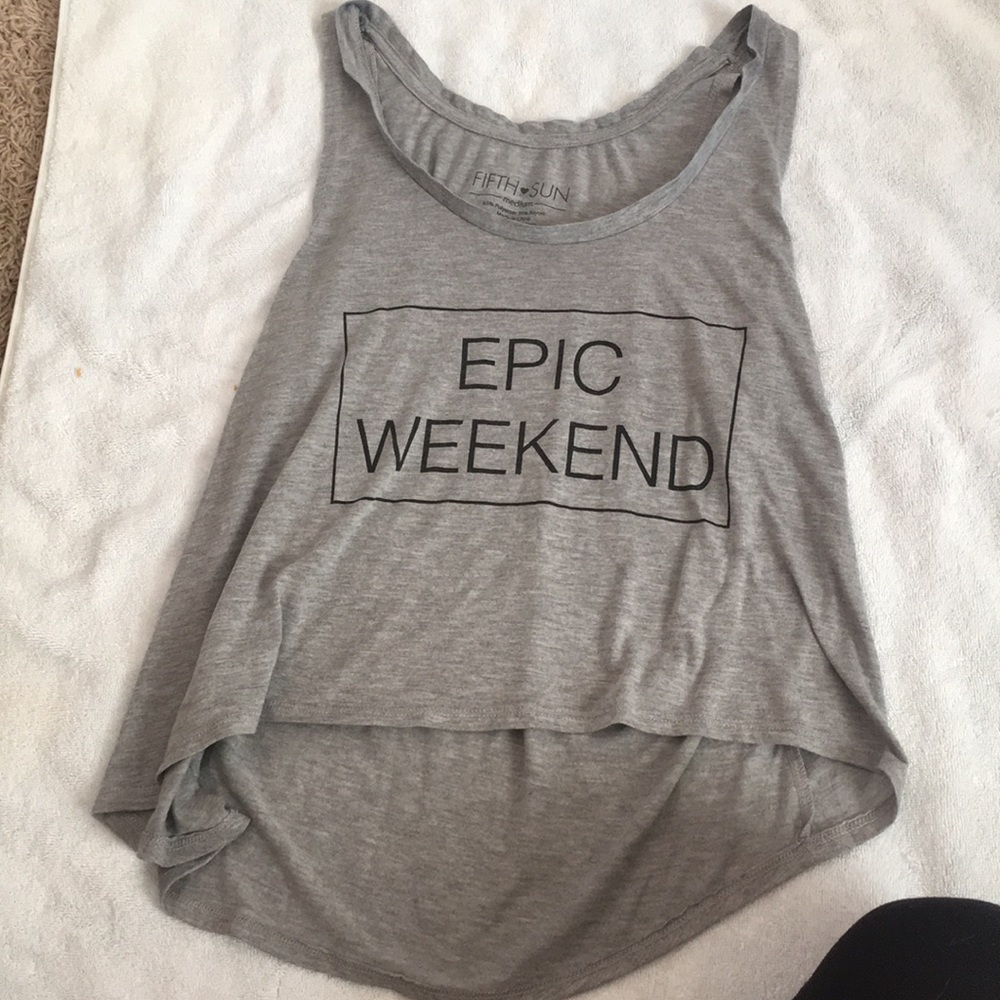 Fifth Sun High-low crop top